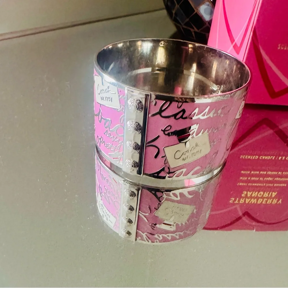 Coach Pink and Silver Bracelet - Picture 2 of 6